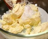 さくらんぼとレアチーズの二層ゼリー作り方1写真