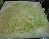 白菜とマグロフレークのサラダ作り方1写真