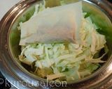 椎茸とキャベツのお味噌汁作り方1写真