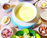 パルメザンチーズ入りチーズフォンデュ作り方4写真