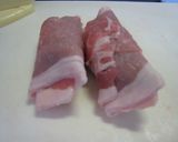 お弁当に♪薄切り肉でロールカツ作り方5写真