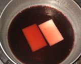 赤ワインのお餅煮作り方1写真