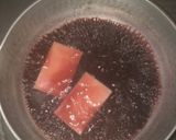 赤ワインのお餅煮作り方2写真