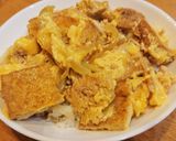 厚揚げ卵とじ　丼でも作り方9写真