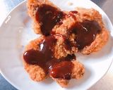 お腹いっぱい！朝食に（ヒレ）カツサンド作り方2写真