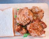 お腹いっぱい！朝食に（ヒレ）カツサンド作り方4写真