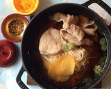 冬至 柚子 豚素麺 簡単 年末厄落とし作り方2写真