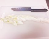 キャベツと長ネギの焼きうどん作り方2写真