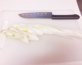 キャベツと長ネギの焼きうどん作り方2写真
