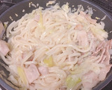 キャベツと長ネギの焼きうどん作り方6写真