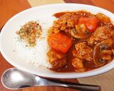 無水鍋アレンジ☆ゴロゴロチキンの俺カレー作り方7写真