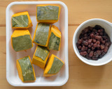 冬至に作ろう♪かぼちゃと小豆のいとこ煮作り方1写真