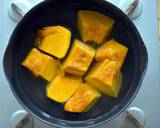 冬至に作ろう♪かぼちゃと小豆のいとこ煮作り方2写真