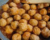 ミートボール（肉団子）ケチャップ煮炒め作り方12写真