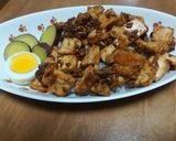 簡単☆肉味噌厚揚げ丼作り方7写真