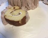 ２０１９　クリスマス　切り株つきケーキ作り方4写真