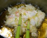 簡単！天ぷらうどん☆かき揚げ作り方1写真
