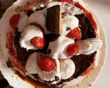 なるべくレンジでプリンクリスマスケーキ作り方29写真