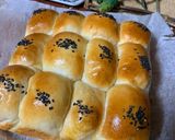 カボチャとあんこのWちぎりパン作り方7写真