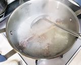 キャンプの残りをリメイク❗七面鳥リゾット作り方3写真