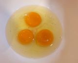 チーズ入り卵焼き作り方1写真