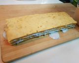 セサミクリームシナモンチーズサンドケーキ作り方8写真
