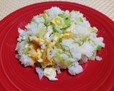究極に美味しい！炒り卵と長葱のチャーハン作り方4写真