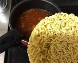 ハマる!!辛ラーメンアレンジでとまと辛麺作り方7写真