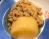 切ったら煮るだけで超時短!ひき肉大根☆作り方4写真
