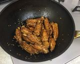 手羽先　甘辛だれ作り方4写真