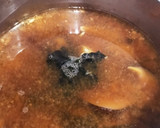 簡単！椎茸とシーフード香るお味噌汁作り方8写真