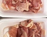 簡単！親子丼（玉ねぎ抜き）作り方1写真