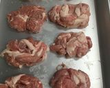 手軽に・豚切り落とし肉で一口かつ作り方2写真
