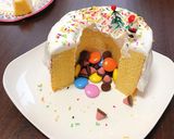 バウムでかくれんぼケーキ＊ギミックケーキ作り方8写真