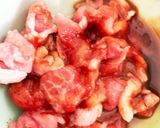 レンジでルーいらず豚こま根菜ハヤシライス作り方2写真
