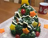 簡単♪ブロッコリーのクリスマスサラダ作り方8写真