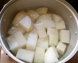 大根の餡かけミンチ作り方1写真