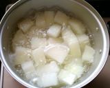 大根の餡かけミンチ作り方3写真