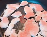超簡単！薄切り鶏むね肉のねぎポン酢作り方2写真