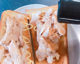 鶏むね肉のマヨネーズトースト作り方4写真