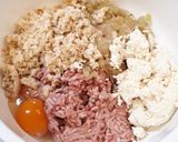 和風*豆腐ハンバーグ作り方5写真