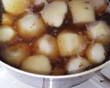 サトイモとイカの煮物作り方4写真