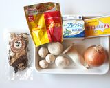 ポルチーニ茸のクリームソースおでん作り方1写真