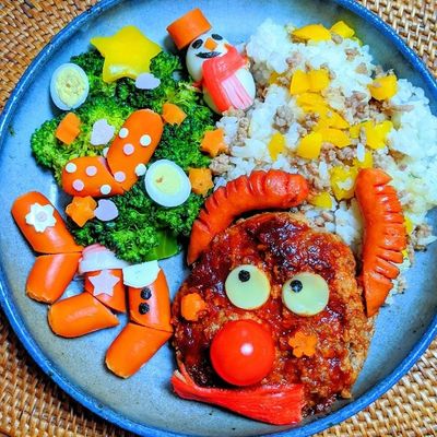 クリスマスプレート by 春菜食堂ϋ♡ 【クックパッド】 簡単おいしい