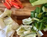 野菜たっぷり【あんかけ焼きそば】作り方1写真