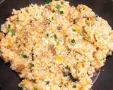 やきとり缶で簡単ネギたっぷりチャーハン！作り方7写真