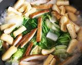 白菜と豆苗のスープ煮作り方4写真