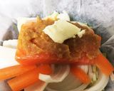 サーモンの味噌バター包み焼き作り方2写真