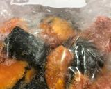 簡単、HMとかぼちゃのケーキメイプル風味作り方1写真