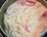 紅白のカブと豚バラ肉の酒粕煮作り方6写真